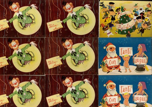 Cartoline natale - cartoline, pz.