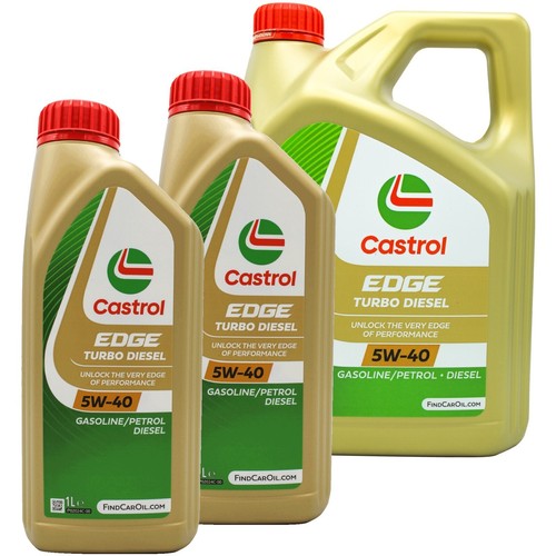 Olio motore castrol - edge, turbo