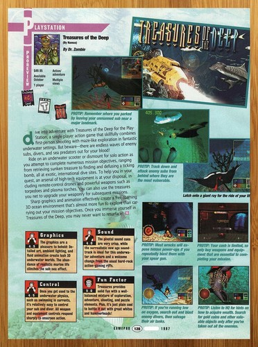 1997 treasures the deep - the,