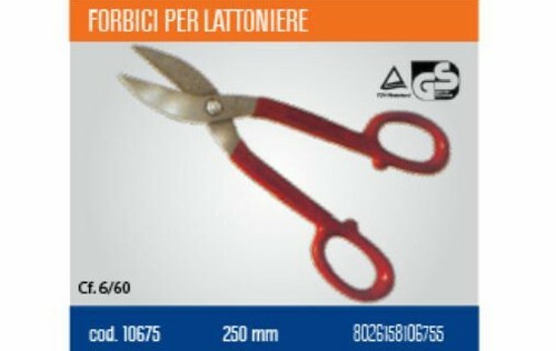 Forbice per lattoniere 250mm - forbice,