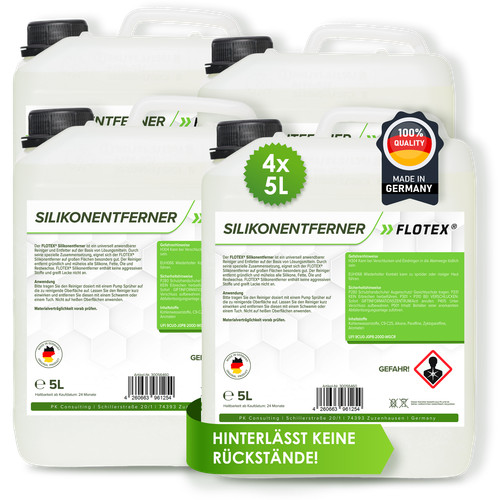 Flotex rimuovi silicone - silicone,, 4x5l