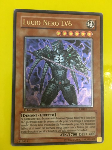 Carta lucio nero lv6 - oh,