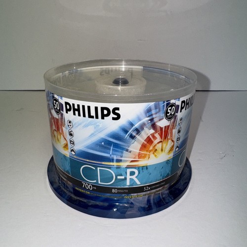 Philips confezione 50 - cd-r,
