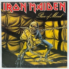IRON MAIDEN - PIECE OF MIND (33 RPM - ITALY - FIRST PRESSING)