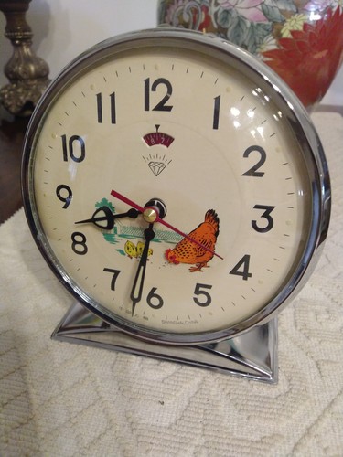 Sveglia vintage gallina - sveglia,