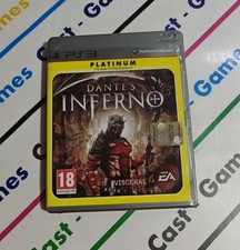 DANTE'S INFERNO PS3 COMPLETO DI MANUALE  DISCO COME NUOVO PLAYSTATION 3