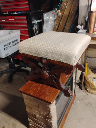 Antico sgabello pouf per - o,