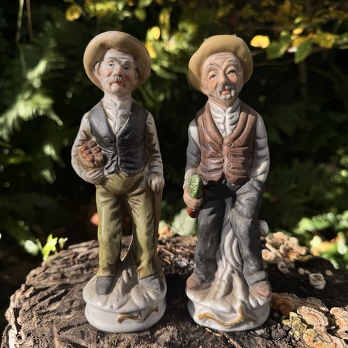 Vintage porcelain old men - vintage,