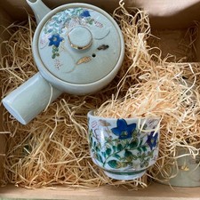 Kutani ware teiera tazza da