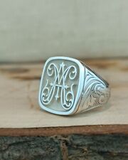 Anello Sigillo Monogramma