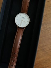 Orologio Daniel Wellington Donna Modello Durham,marrone Chiaro