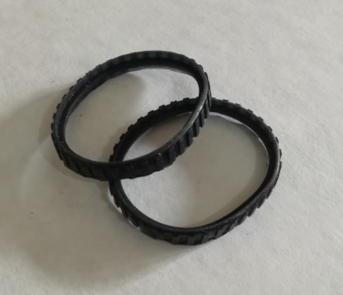 Coppia cingoli gomma ricambio - cingoli,