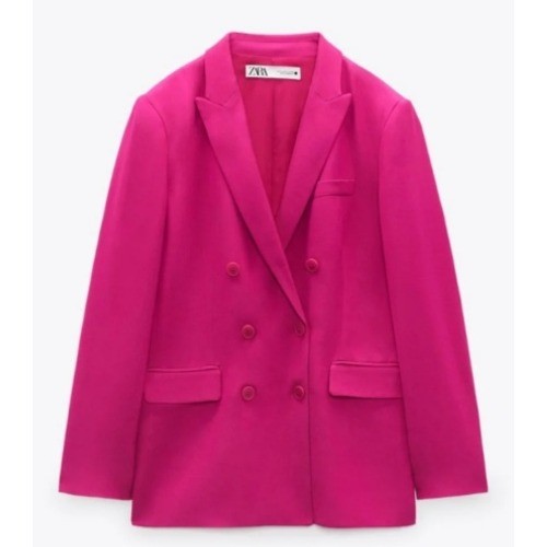 Blazer donna doppiopetto zara - donna,