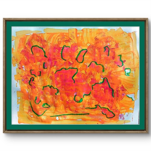 Mappa arancione audace