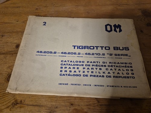 Tigrotto bus catalogo delle - om,