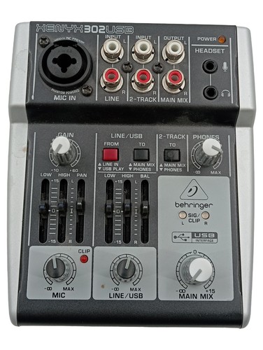 Behringer xenyx302usb mixer - behringer,