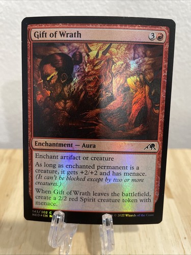 Mtg gift wrath foil - mtg, of