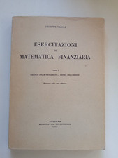 ESERCITAZIONI DI MATEMATICA FINANZIARIA (vol. 1), Varoli. Ingegneria Probabilità