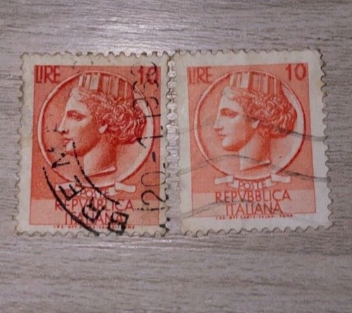 Francobollo siracusana lire - francobollo,