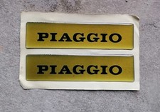 SCRITTA  DECALCOMANIA A RILIEVO GEL PIAGGIO SI CIAO BRAVO 