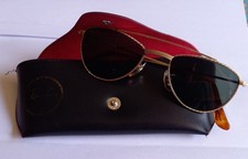Occhiali da sole donna Ray Ban Vintage Anni90 Lenti B&L Verdi W1758WSAS Custodia
