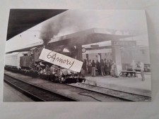 Fotografia Stazione di Catania Treno passeggeri trainato dalla locomotiva 741