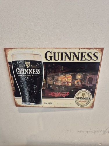 Guinness insegna vintage - insegna,