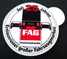 Adesivo Pubblicità FAG