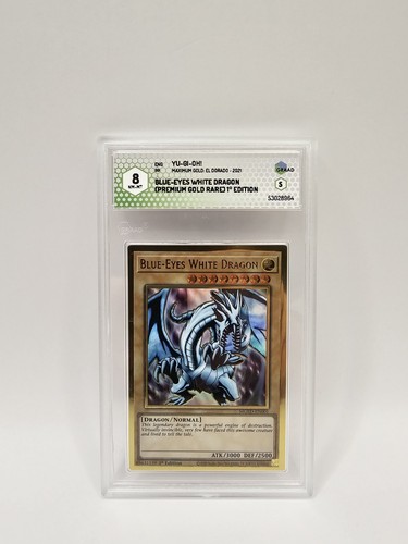 Drago bianco occhi blu - drago,