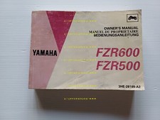 Yamaha FZR 600 - 500 3HE 1991 manuale uso manutenzione libretto originale
