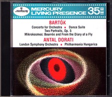 Antal DORATI: BARTOK Concerto for Orchestra Dance Suite MERCURY LIVING PRESENCE