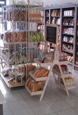 Scaffale Shabby legno con ripiani 