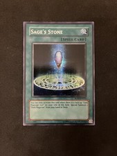 YU GI OH CARTA PIETRA DEL SAGGIO RARA SEGRETA ROD-EN003 SAGE' S STONE COLLEZIONE