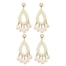  2 paia di orecchini a goccia