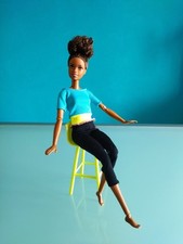 "MATTEL" Barbie, Christie "Made to Move" FITNESS, 2015, articolazioni snodabili.