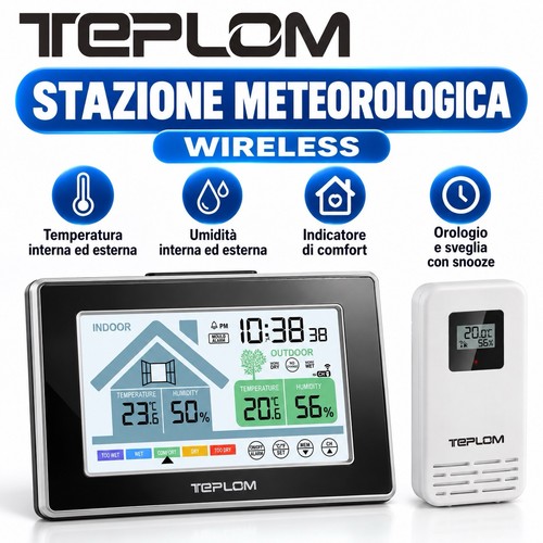 Stazione meteo orologio - stazione,