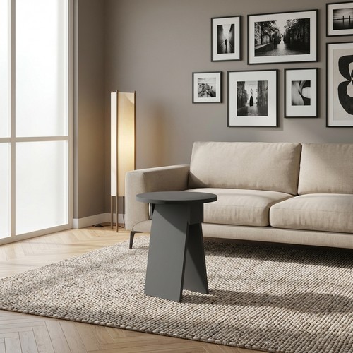 Dechome tavolino salotto tondo - tavolino,