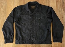 Giacca Cruiser Filson foderata corta in tessuto di latta | Large | Nero | Prezzo al pubblico consigliato $359