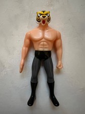 TIGER MASK SET L'UOMO TIGRE TOMY TIGER MAN SOFUBI ACTION FIGURE GASHAPON JAPAN