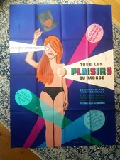 Affiche 1962 TOUS LES PLAISIRS