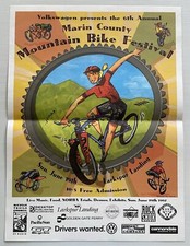 Marin County Mountain Bike Festival Poster 1997