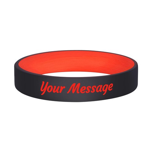 Braccialetti silicone donna - silicone,