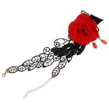  Collana girocollo con fiori