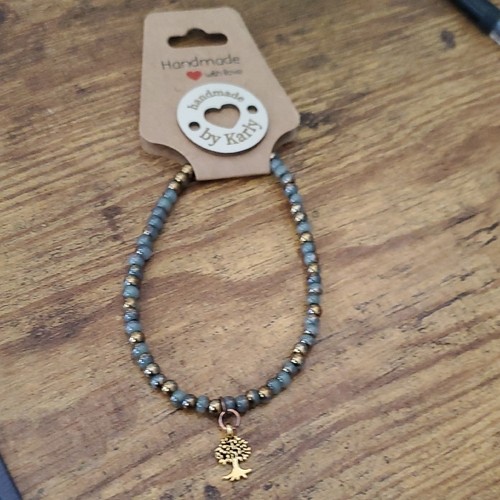 Bracciale blu oro - e, con