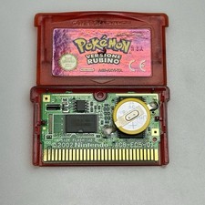 ❤️ Pokémon Versione Rubino – Game Boy Advance – PAL ITA – New Battery!