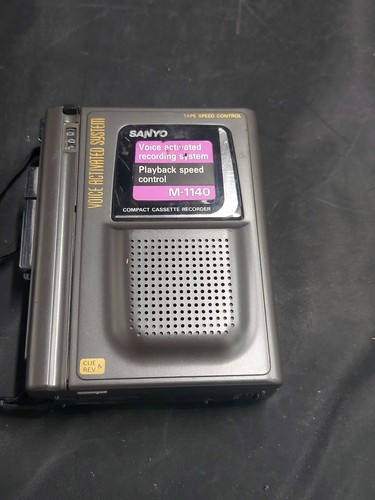 Sanyo 1140 cassette player - sanyo,