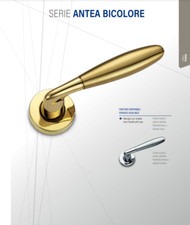 COPPIA MANIGLIA CON ROSETTA E