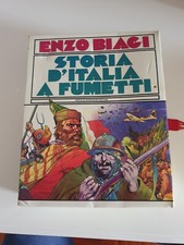 MONDADORI LA STORIA D'ITALIA A FUMETTI COFANETTO VOLUMI 1-2-3 OTTIMO