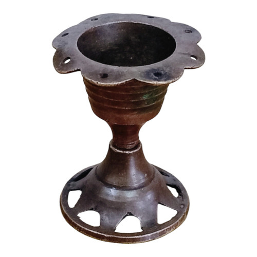 Vecchia antica lampada olio - antica, a