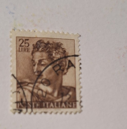 Francobollo lire poste - 25,